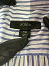 J.Crew 100% Cotton Stripes Blue Long Sleeve Button-Down Shirt Size XS - photo 7