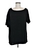 Trendy Queen Black Short Sleeve Top Size M - photo 1