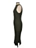 Gap Solid Green Cocktail Dress Size S - photo 5