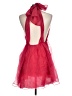 Zara Red Cocktail Dress Size L - photo 2