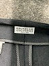 Brunello Cucinelli Solid Black Wool Pants Size 4 - photo 6