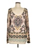 Maru Print Tan Pullover Sweater Size L - photo 1