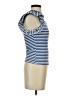 Zesica Blue Short Sleeve Top Size S - photo 4