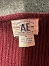 American Eagle Outfitters 100% Cotton Burgundy Pullover Sweater Size M - photo 7