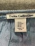 Dalia Collection 100% Cotton Blue 3/4 Sleeve Blouse Size M - photo 7