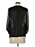 Mango Black 3/4 Sleeve Blouse Size 4 - photo 2