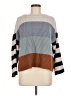 Wishlist Color Block Gray Tan Pullover Sweater Size Med - Lg - photo 1