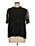 J.Crew Black Short Sleeve Blouse Size M - photo 1