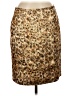 J.Crew Collection Animal Print Gold Formal Skirt Size 8 - photo 1
