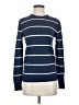 Club Monaco Stripes Blue Pullover Sweater Size S - photo 1