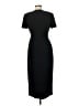 Patrick Collection 100% Silk Solid Black Cocktail Dress Size 6 - photo 2