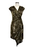 John Meyer Metallic Gold Cocktail Dress Size 6 - photo 1