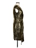 John Meyer Metallic Gold Cocktail Dress Size 6 - photo 4