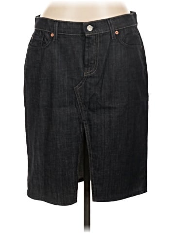7 For All Mankind Denim Skirt (view 1)