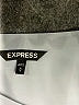 Express 100% Polyester Gray Long Sleeve Blouse Size M - photo 7
