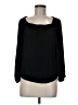 Ann Taylor 100% Polyester Black Long Sleeve Blouse Size M - photo 1