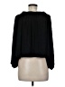 Ann Taylor 100% Polyester Black Long Sleeve Blouse Size M - photo 2