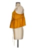 Nine West 100% Polyester Yellow Sleeveless Blouse Size S - photo 5