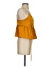Nine West 100% Polyester Yellow Sleeveless Blouse Size S - photo 4