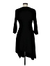 b-slim Solid Black Cocktail Dress Size M - photo 2