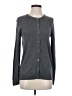 Nicole Miller Gray Long Sleeve Top Size S - photo 1
