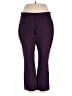 Croft & Barrow Purple Active Pants Size 18 - photo 1