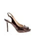 Jimmy Choo Animal Print Brown Heels Size EU 36 - photo 1