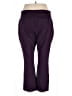 Croft & Barrow Purple Active Pants Size 18 - photo 2