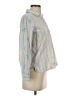 Rafaella Stripes Green Long Sleeve Button-Down Shirt Size S - photo 4