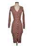 Forever 21 Brown Casual Dress Size S - photo 1