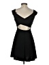 VICI Solid Black Cocktail Dress Size S - photo 2