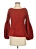 Blue Tassel Tweed Red Pullover Sweater Size XS - photo 1
