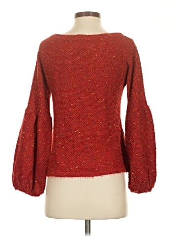 Blue Tassel Pullover Sweater (view 2)