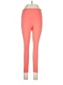 Aqua Color Block Orange Active Pants Size L - photo 1