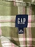 Gap Plaid Green 3/4 Sleeve Button-Down Shirt Size XXL - photo 7