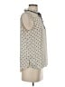 Alice Blue 100% Polyester Ivory Sleeveless Blouse Size S - photo 4
