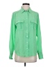J.Crew Green Long Sleeve Button-Down Shirt Size 4 - photo 1