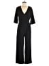 Zara Basic Solid Black Jumpsuit Size M - photo 1