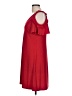 MSK Solid Red Casual Dress Size L (petite) - photo 5