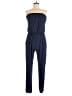 Tart Solid Blue Jumpsuit Size M - photo 1