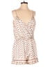 Tularosa 100% Polyester Hearts Ivory Romper Size L - photo 1