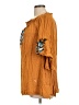 Shyanne 100% Rayon Orange 3/4 Sleeve Blouse Size L - photo 5