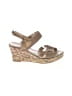 AQUATALIA Tan Yellow Wedges Size 9 1/2 - photo 1