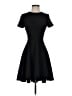 Express Solid Black Cocktail Dress Size XS - photo 1