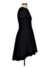Express Solid Black Cocktail Dress Size XS - photo 4
