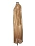 Never Fully Dressed 100% Polyester Metallic Gold Cocktail Dress Size 14 - photo 5