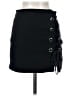 Tea & Cup Solid Black Casual Skirt Size S - photo 1