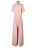 Zara 100% Polyester Pink Jumpsuit Size S - photo 2