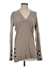 Christopher Fischer 100% Cashmere Gray Tan Cashmere Pullover Sweater Size S - photo 1