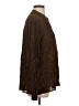 Closed Animal Print Brown Long Sleeve Blouse Size S - photo 4